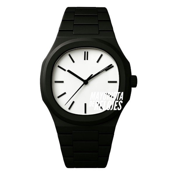 Producto - Reloj Minimal Patek Arabic Black and White