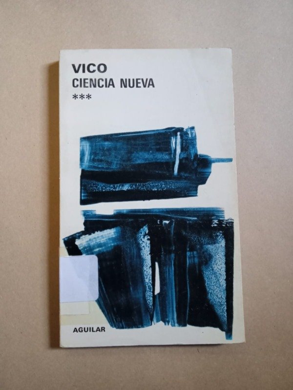 Producto - Ciencia nueva - Giambattista Vico - Aguilar 1981