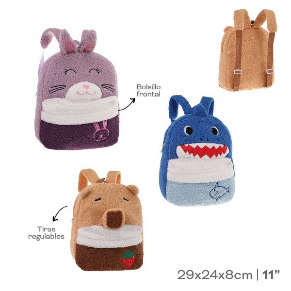 Producto - MOCHILA PELUCHE 53714