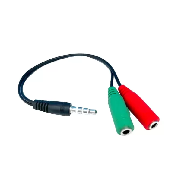 Producto - CABLE P 3.5E A 2 HEMBRAS 3.5E (MIC - AURIC)