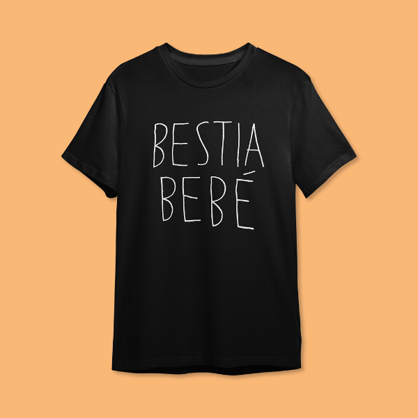 Producto - Bestia Bebé - Remera (Negro)