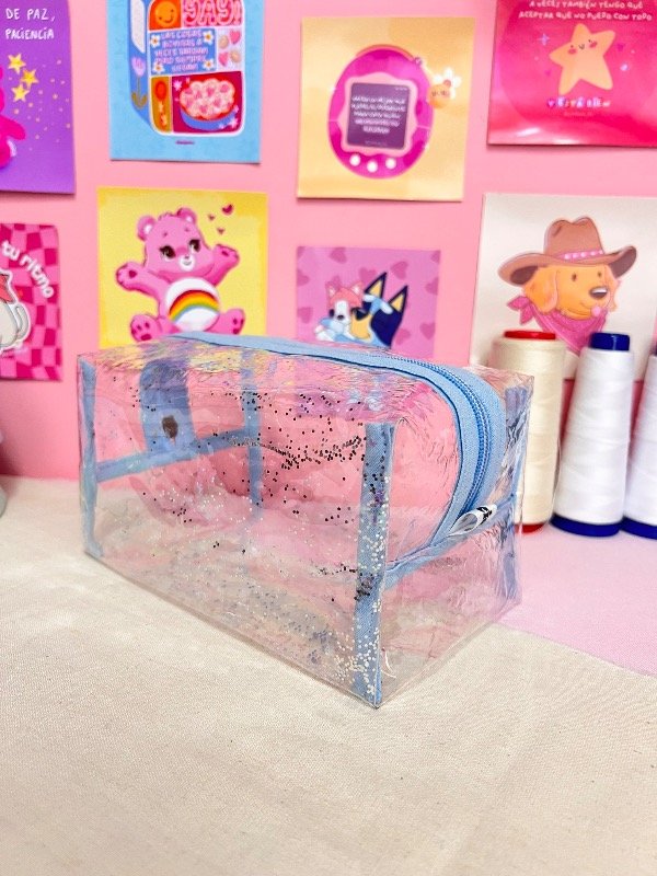 Producto - CARTU GLITTER CELESTE