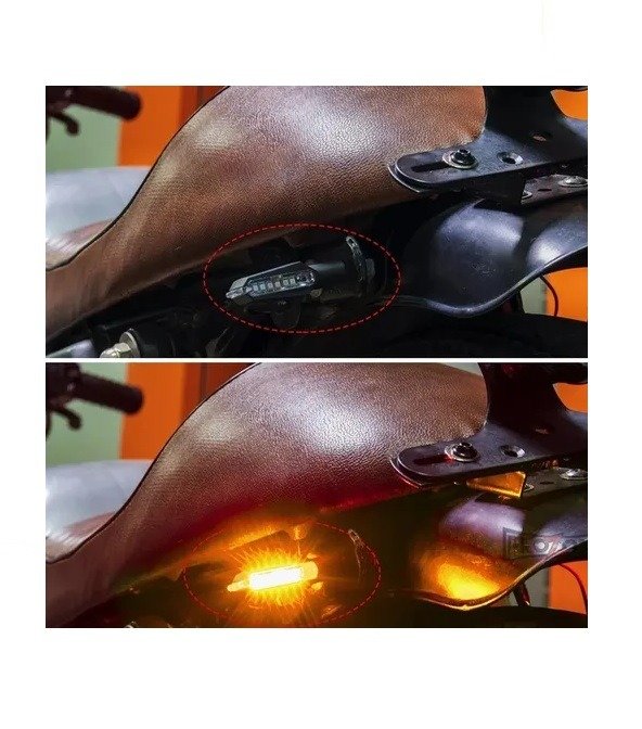 Producto - PAR DE FAROS GIRO MOTO DOBLE LUZ