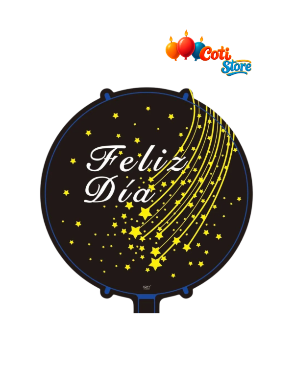 Producto - Globo "FELIZ DIA" 18" x50u estampado