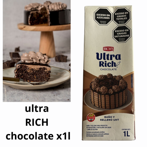 Producto - CREMA RICH ULTRA CHOCOLATE 1L