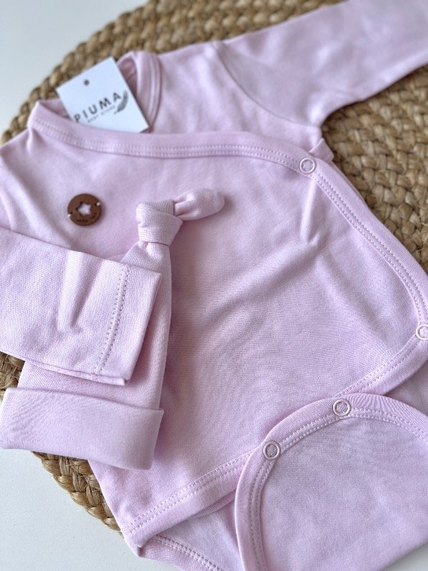 Producto - Ajuar cruzado pima Rosa bebé - 3