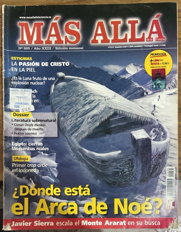 Producto - REVISTA MÁS ALLÁ NO.265 AÑO XXIII