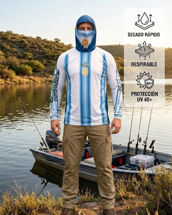 Producto - Remera UV 40 SELECCIÓN ARGENTINA
