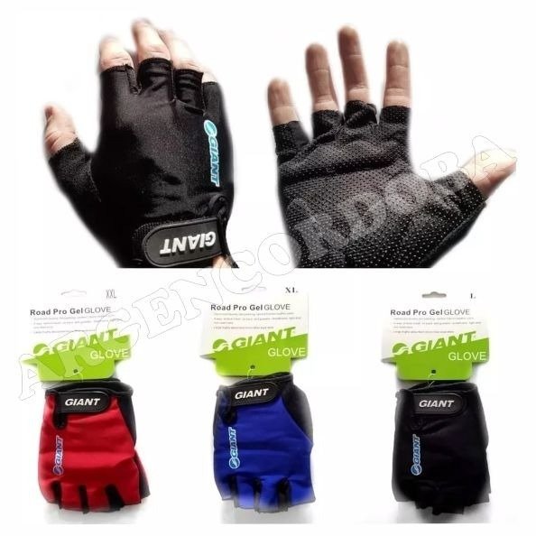 Producto - GUANTES GIANT CORTOS CICLISMO PESCA GYM