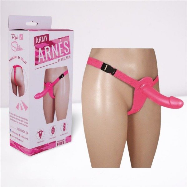 Producto - Arnes + dildo PINK