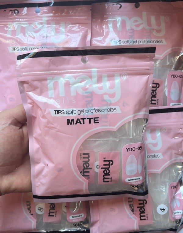 Producto - Tips Soft Gel Mely x3 unidades