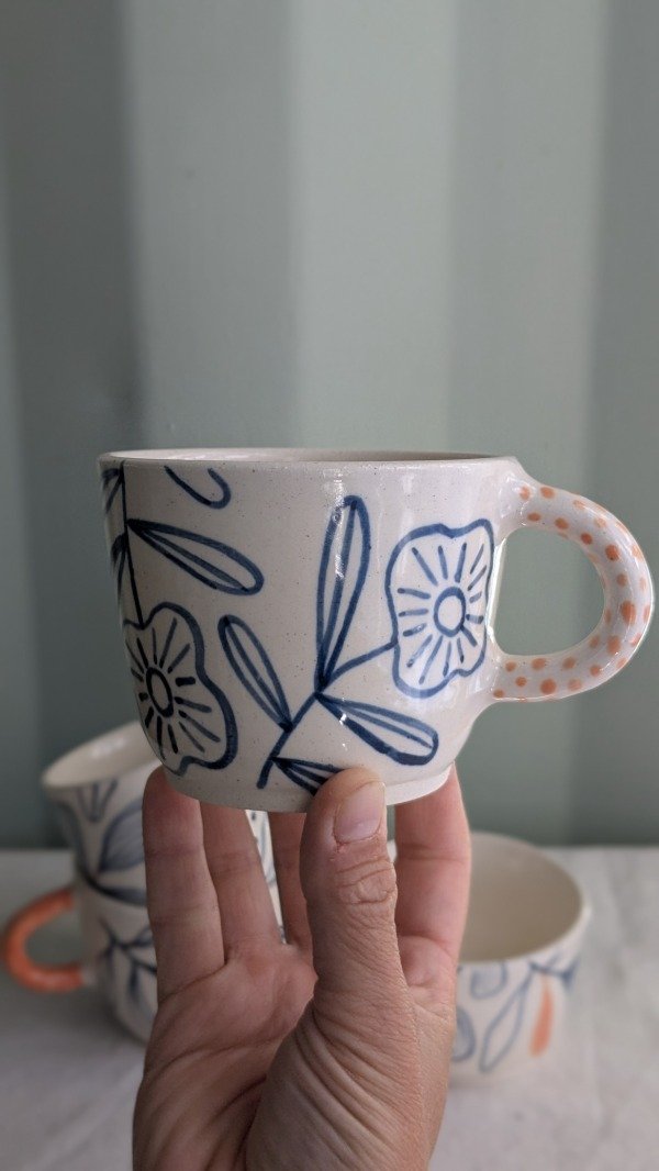 Producto - Taza florecitas - 0