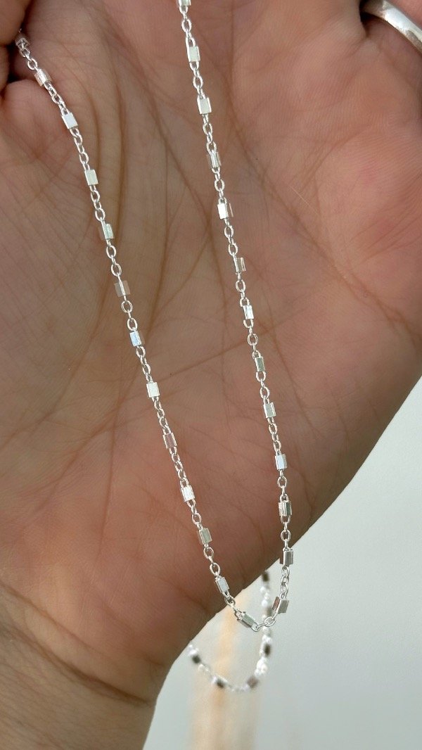 Producto - Cadena Espe 50cm ACERO BLANCO