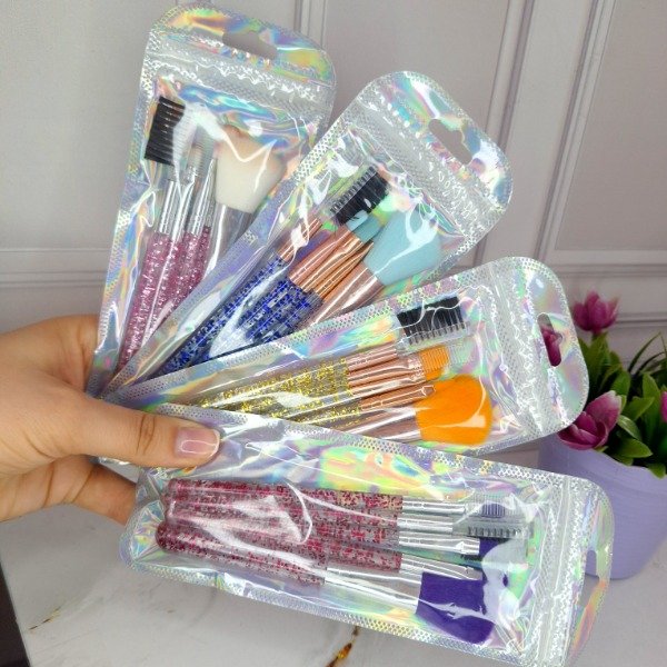 Producto - Set de brochas glitter por 5 piezas