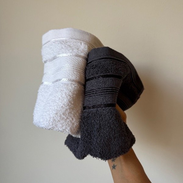 Producto - Toallas de mano set x 2 con guarda