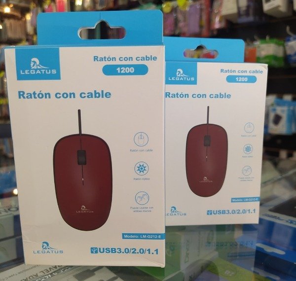 Producto - Mouse con Cable Legatus LM G212