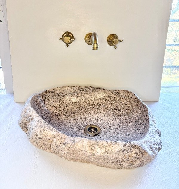 Producto - Bacha de piedra GREIGE granito 50x38x11cm