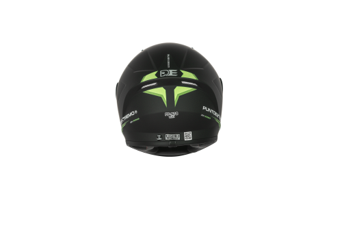 Producto - Casco Punto Extremo Loki Negro con Fluo - 2
