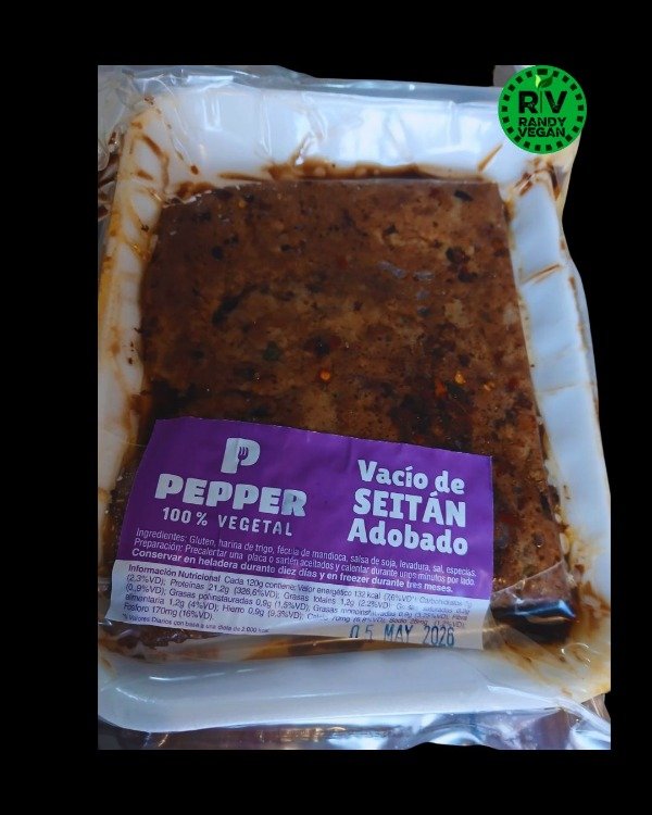 Producto - Vacío adobado - Pepper