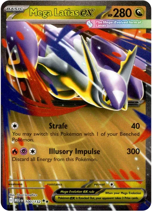 Producto - Mega Latias ex - 100/132 - Mega Evolution - Holo