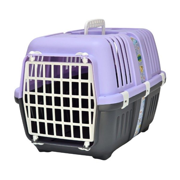 Producto - Transportadora para Mascotas Beruplast Domus Puerta Plástica Reforzada