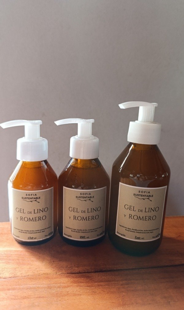 Producto - Gel de Lino y Romero