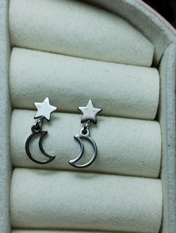 Producto - Aros luna estrella