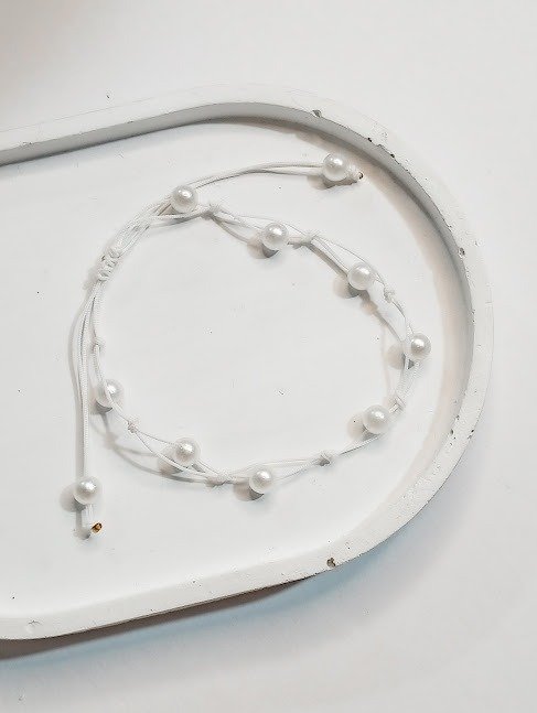 Producto - Pulsera ajustable CLARY - perlas