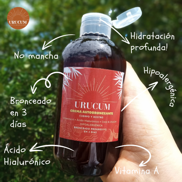Producto - Crema Autobronceante Urucum