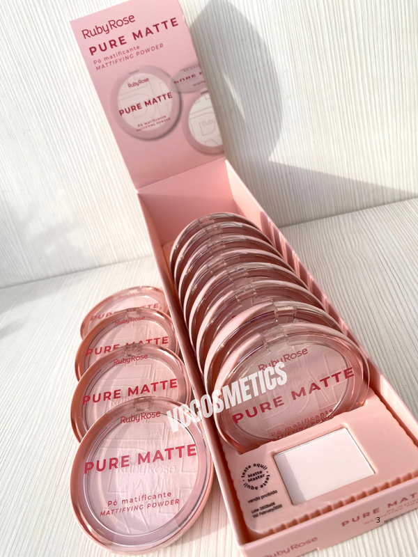 Producto - Polvo translúcido pure matte Ruby rose