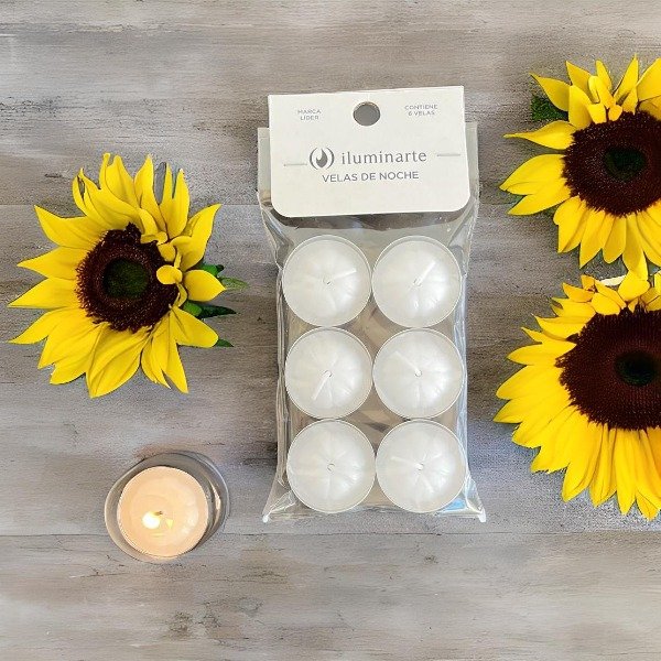 Producto - Velas de Noche Neutras x6