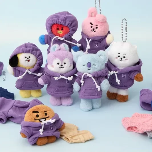 Producto - BT21 PURPLE BUZO KEYRING