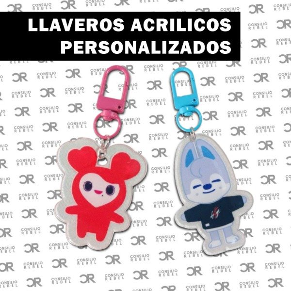 Producto - LLAVEROS ACRILICOS [ UNIDAD ]