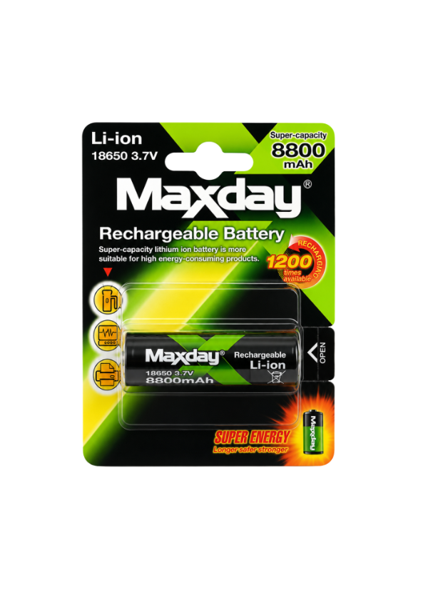 Producto - PILAS RECARGABLES 18650