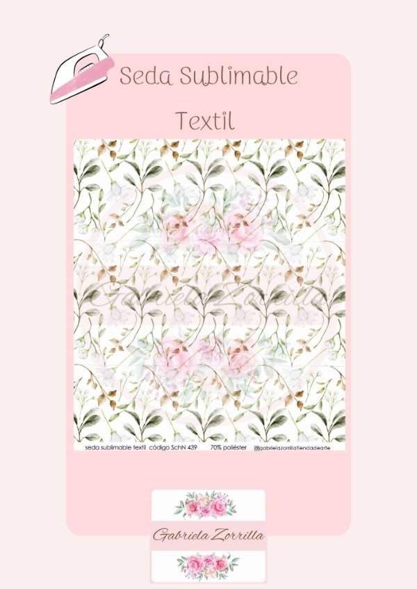 Producto - Seda Sublimable Textil SChN 439