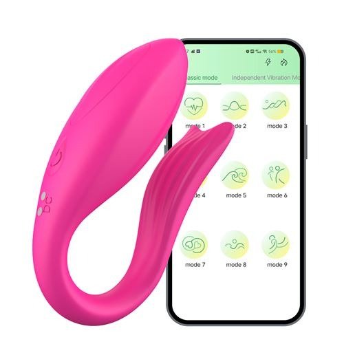 Producto - Couple Vibrator + App Rose Fusion