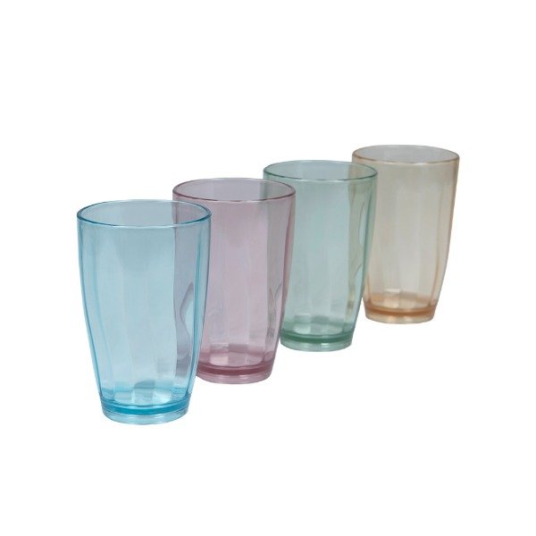 Producto - VASO FACETADO TRASLUCIDO VINTAGE (cod. 6560)