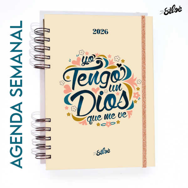 Producto - AGENDA SEMANAL - Un Dios que me ve