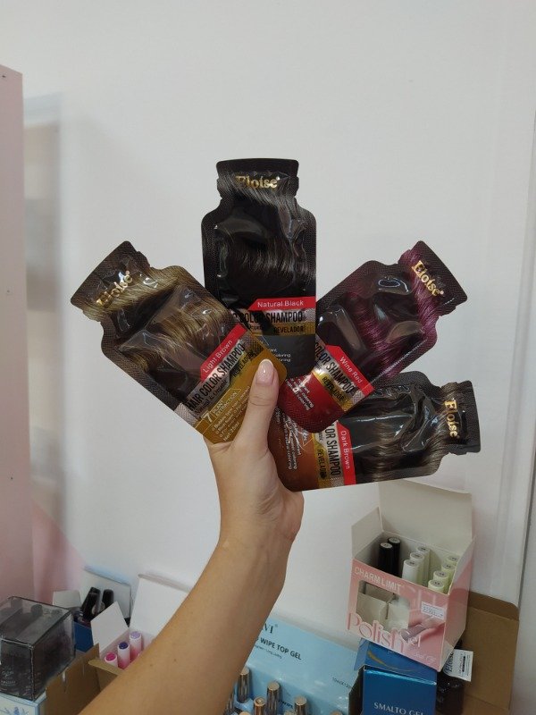 Producto - Shampoo color lavable eloise 4 tonos