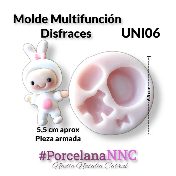 Producto - Molde Multifunción Disfrases UNI06