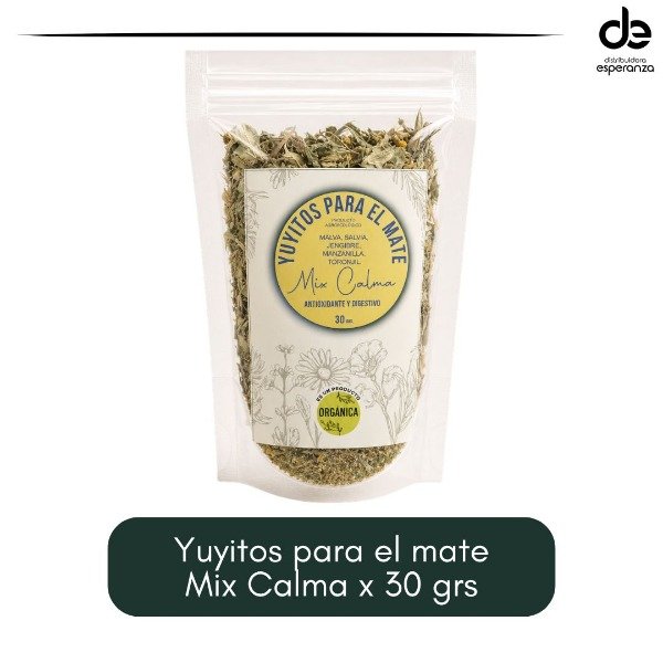 Producto - Yuyitos para el mate - Mix Calma x 30 grs
