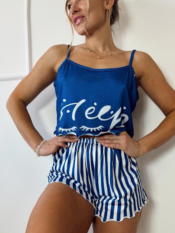 Producto - Pijama talle unico - Azul - 1