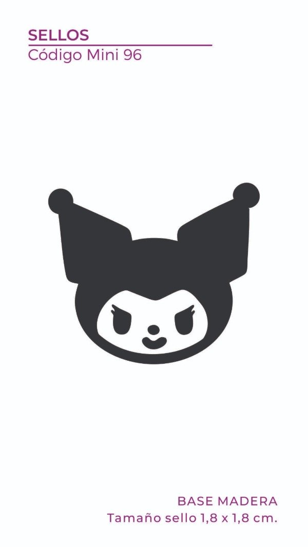 Producto - Mini Sello 96 - Kuromi