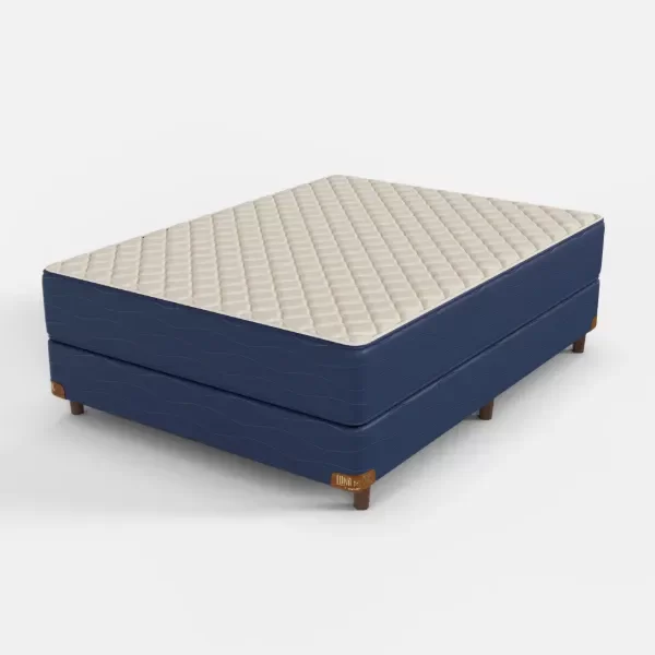 Producto - Conjunto de Espuma Pampa 25cm Sin Pillow - Queen