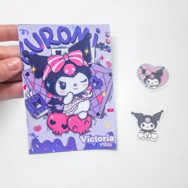 Producto - Libro con tatuaje Kuromi