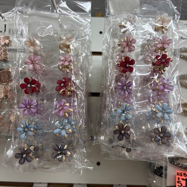 Producto - BROCHE METAL FLOR x12