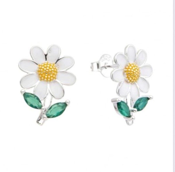 Producto - Aros Margarita Color Plata 925