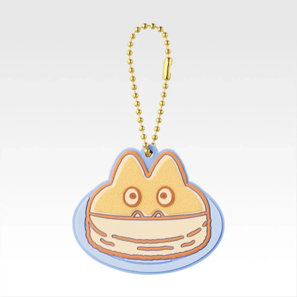 Producto - Llavero de goma Munchlax panqueque con textura