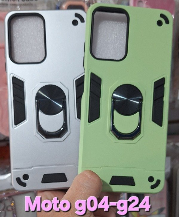 Producto - Fundas armor con agarre. Moto g04-g24