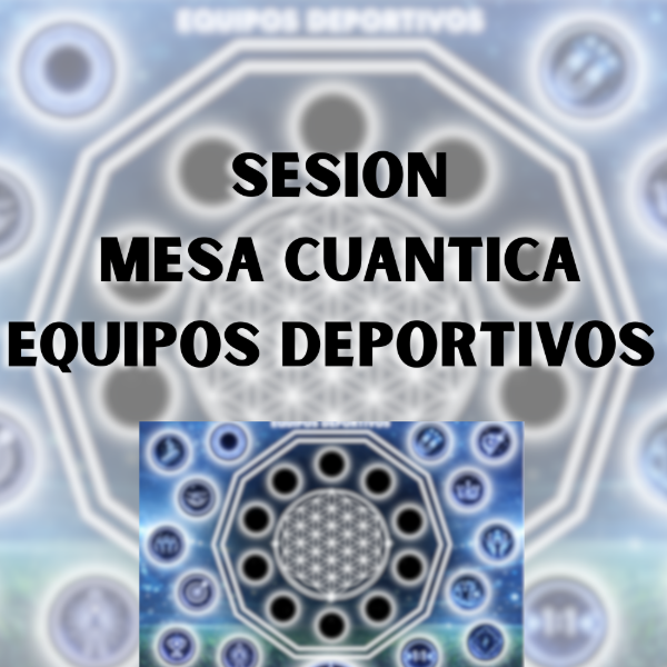 Producto - SESIÓN MESA EQUIPOS DEPORTIVOS